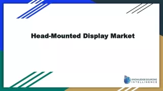 Head-Mounted Display Market size worth US9,766.994 million by 2028