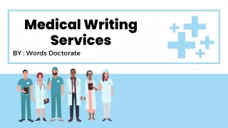 Medical Writing Services