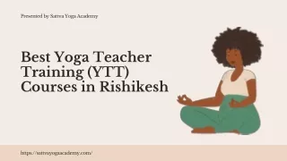 Best Yoga Teacher Training (YTT) Courses in Rishikesh