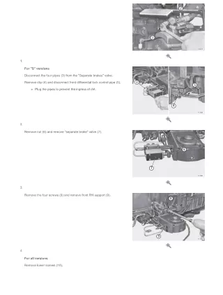 SAME dorado s 70 (24’’-28’’) Tractor Service Repair Manual (SN 5001 and up)