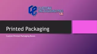 Printed Packaging