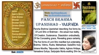 Panch Brahma Upanishad in English rhyme