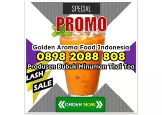 SALE! WA 0898-2088-808 Jual Bubuk Thai Tea Halal Jogja Malang Daftar Harga Bumbu GAFI