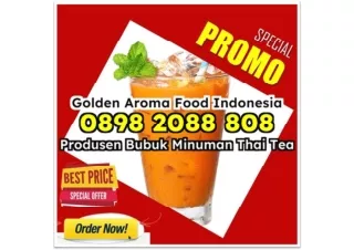 SALE! WA 0898-2088-808 Jual Bubuk Thai Tea Terjangkau Yogyakarta Banjarmasin Harga Bumbu GAFI