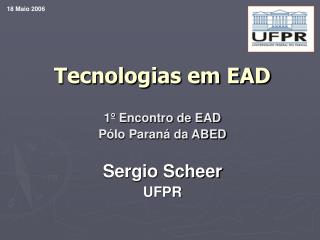 Tecnologias em EAD