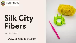 Elevate Your Craft with Silk City Fibers Looms and Kits