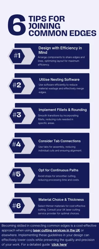 Tips for Joining Common Edges