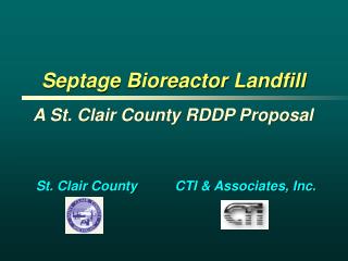 Septage Bioreactor Landfill