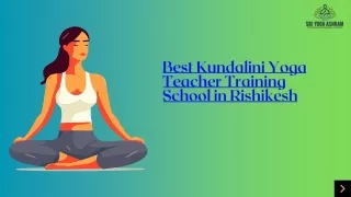 Sri Yoga Ashram : Best Kundalini Yoga School in Rishikesh