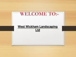 Looking for the best Patios & Pathways in West Wickham