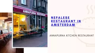 Nepalese Restaurant in Amsterdam | Annapurna Kitchen