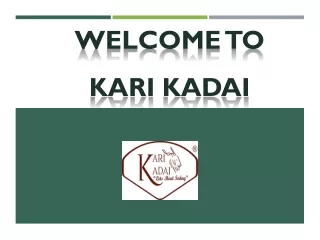 Online Meat In Chennai - Kari Kadai