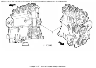 John Deere 830, 930 Tractors (European Edition) Parts Catalogue Manual (PC4154)