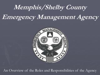 Memphis/Shelby County Emergency Management Agency