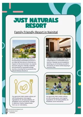 Family Friendly Resort in Nainital