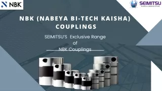 Power Transmission with NBK Couplings | SEIMISTU