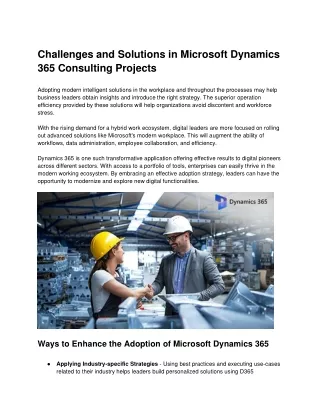 Control Implementation Costs With Offshore Dynamics 365 Consultants,