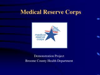 Medical Reserve Corps