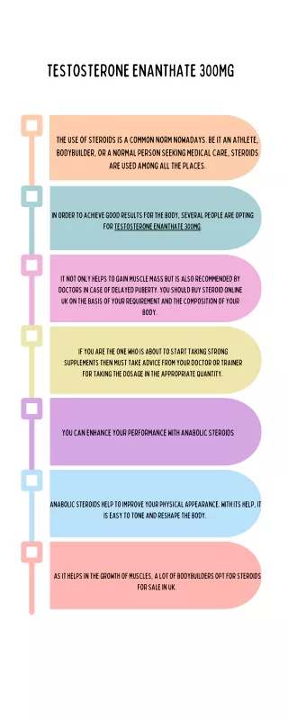 testosterone enanthate 300mg