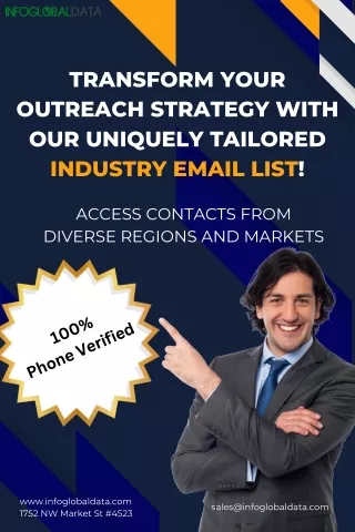 Transform Your Outreach Strategy with Our Uniquely Tailored Industry Email List-infoglobaldata