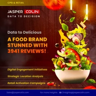 Data to Delicious A Food Brand Stunned With 3941 Reviews!