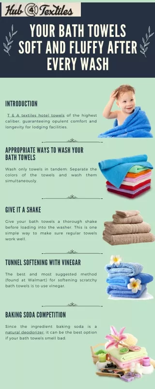 Tips for Making your Bath Towels Soft and Fluffy After Every Wash