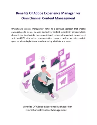 Benefits Of Adobe Experience Manager For Omnichannel Content Management