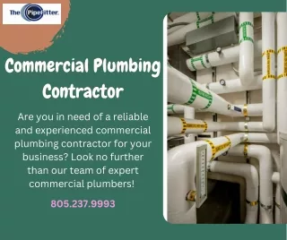 Commercial Plumbing Contractor