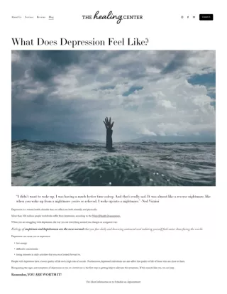 What Does Depression Feel Like