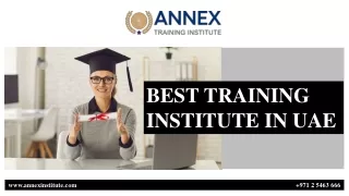 BEST TRAINING INSTITUTE IN UAE