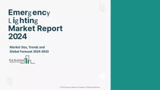 Emergency Lighting Market