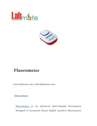 Fluorometer LMFMR-A101