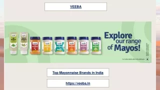 Top Mayonnaise Brands in India