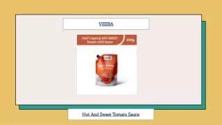 Hot And Sweet Tomato Sauce