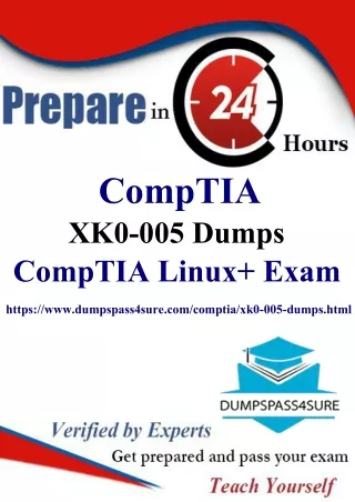 DumpsPass4Sure Festive Feast: XK0-005 Study Material 20% Off – Unwrap Success!