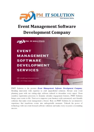 Hospital Management Software Development Company