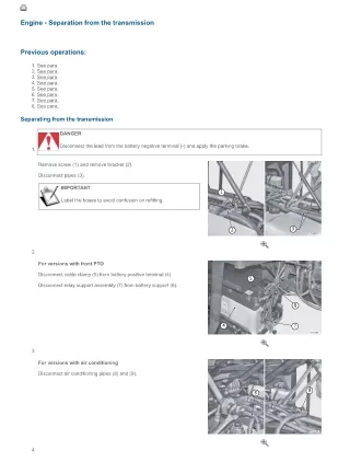 Lamborghini r3 evo 85 Tractor Service Repair Manual (Serial Number 5001 and up)