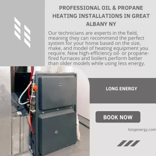 Professional Oil & Propane Heating Installations in Great Albany NY