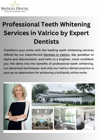 Professional Teeth Whitening Services in Valrico by Expert Dentists