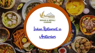 Indian Restaurant in Amsterdam