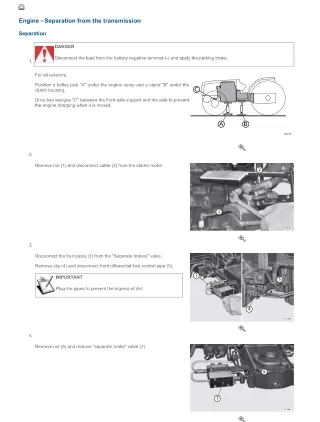 Lamborghini rf.70 Tractor Service Repair Manual (SN 3001 and up)