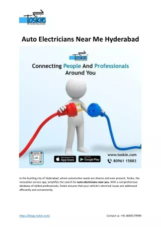 Auto Electricians Near Me Hyderabad
