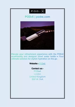 POD-X | pod-x.com