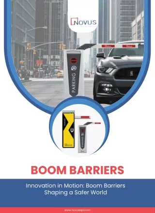 Automatic boom barrier system