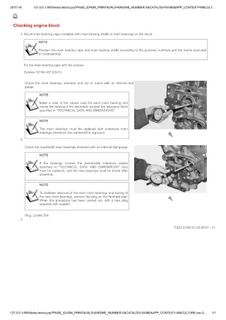 SAME explorer 100 TRACTOR Service Repair Manual (SN 40001 AND UP)