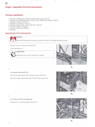 SAME explorer³ 100 TRACTOR Service Repair Manual (SN 5001 and up)