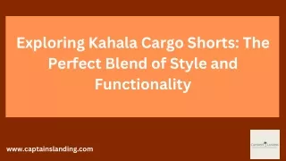 Kahala Cargo Shorts