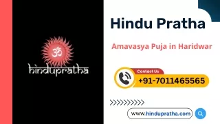 Amavasya Puja in Haridwar