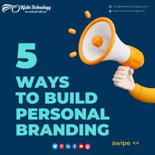 5 ways  to build personal branding-Instagram