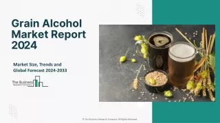 Grain Alcohol Market Growth, Trends 2024-2033